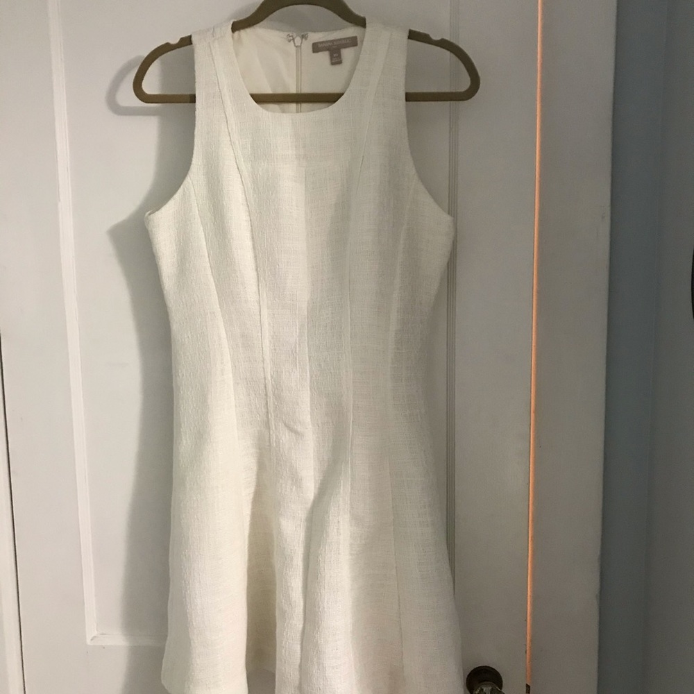 Banana Republic dress white